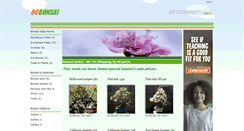 Desktop Screenshot of ocbonsai.com