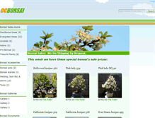 Tablet Screenshot of ocbonsai.com